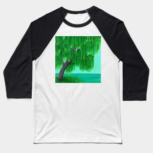 Weeping Willow Baseball T-Shirt